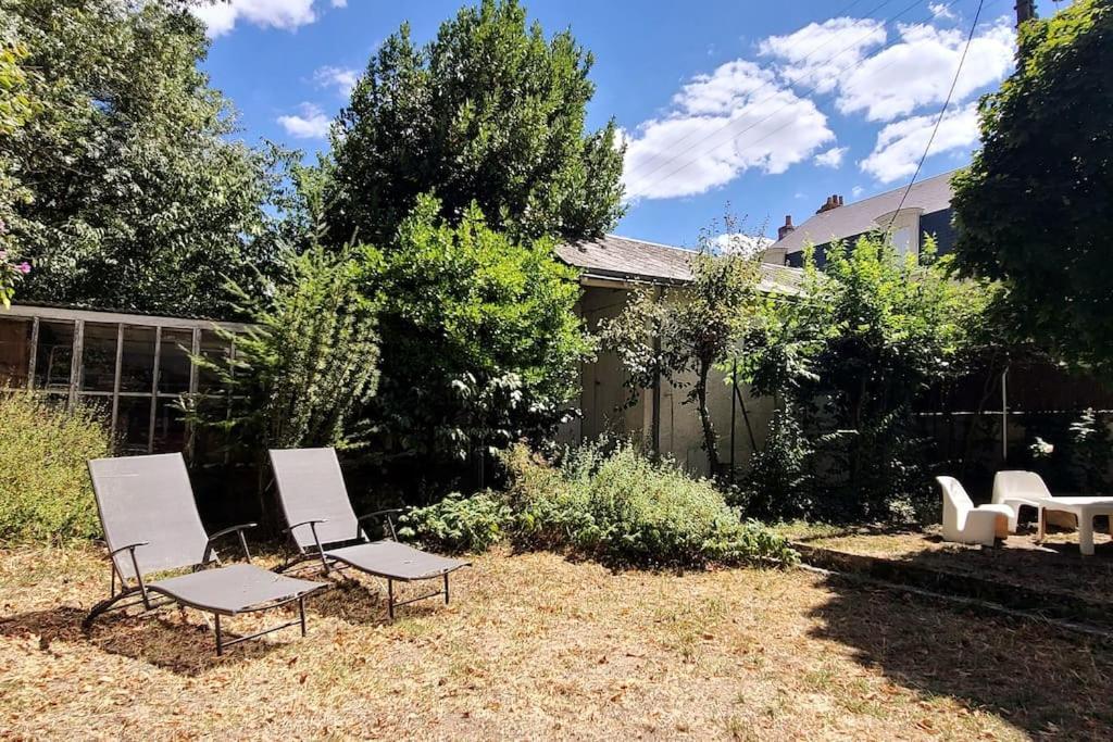 Le Bois Flotté - Maison au cœur de la Loire entre ville et nature Saumur Extérieur photo