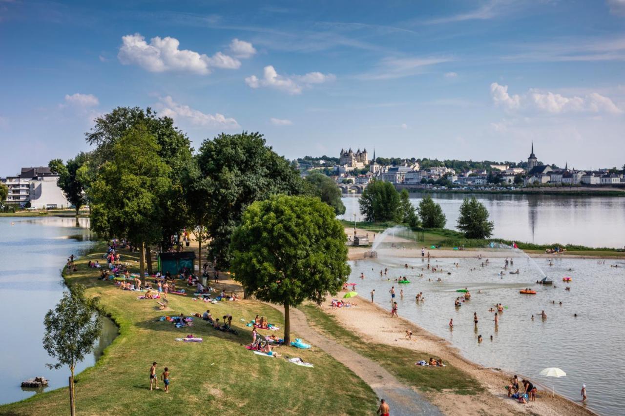 Le Bois Flotté - Maison au cœur de la Loire entre ville et nature Saumur Extérieur photo
